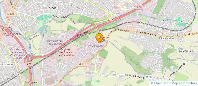localisation de l'entreprise GSR LOGISTICS à L'UNION