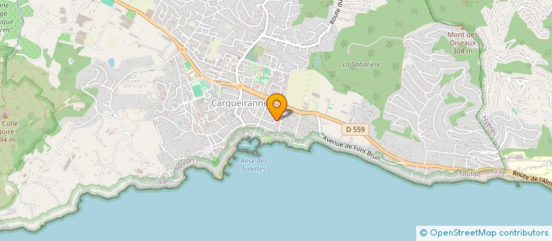 localisation de l'entreprise GSR PATRIMOINE  CARQUEIRANNE