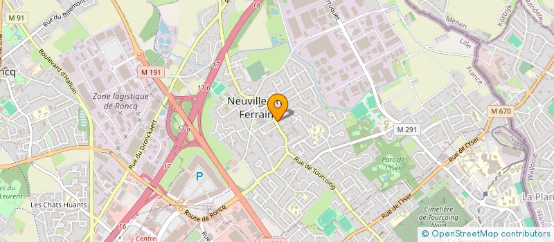 localisation de l'entreprise GSRZ  NEUVILLE-EN-FERRAIN