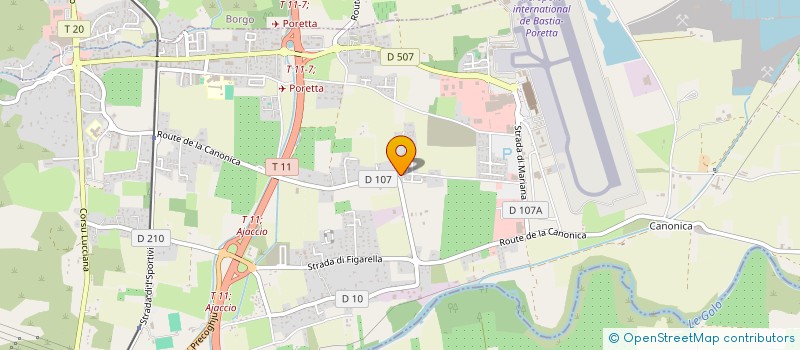 localisation de l'entreprise GSS à LUCCIANA