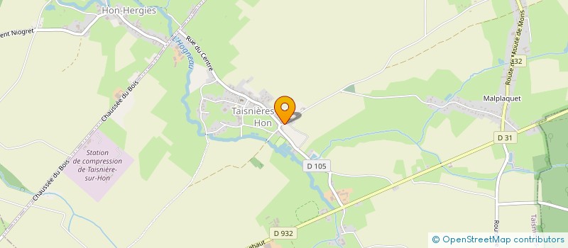 localisation de l'entreprise GST FRANCE à TAISNIERES-SUR-HON