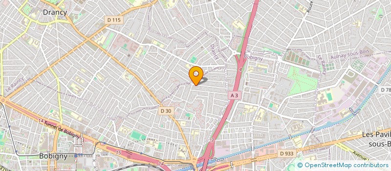 localisation de l'entreprise GST ISOLATION à BOBIGNY