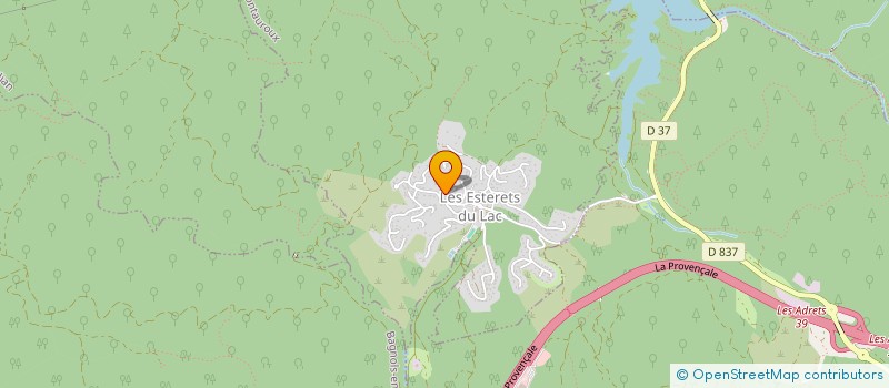 localisation de l'entreprise GSTA  MONTAUROUX