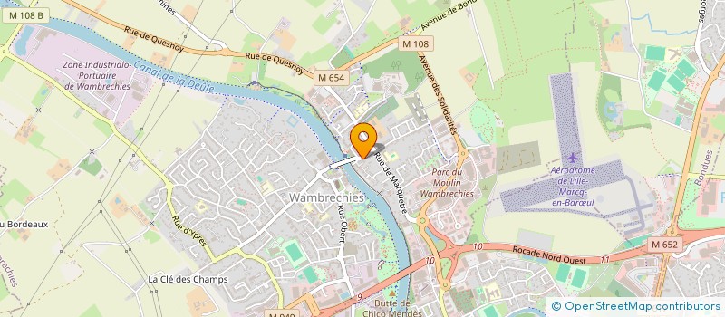 localisation de l'entreprise GSTAL-ANGIO  WAMBRECHIES