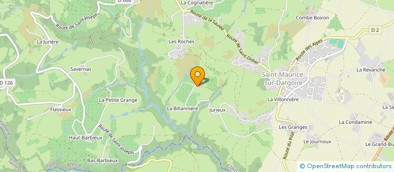 localisation de l'entreprise GSTAT CONSULTING à CHABANIERE