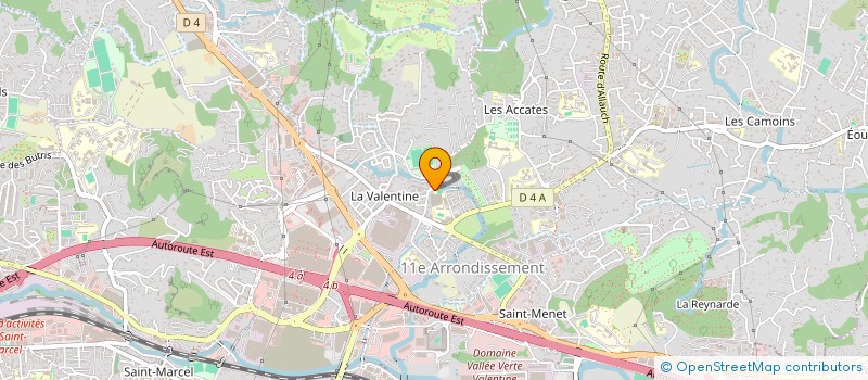 localisation de l'entreprise GSTEAM à MARSEILLE 11EME