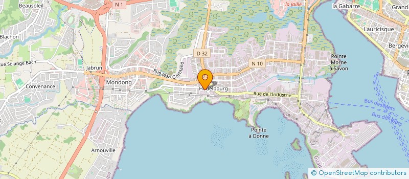 localisation de l'entreprise GSTEAM  BAIE-MAHAULT