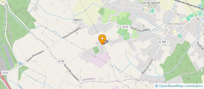 localisation de l'entreprise GSTP  MONTBETON