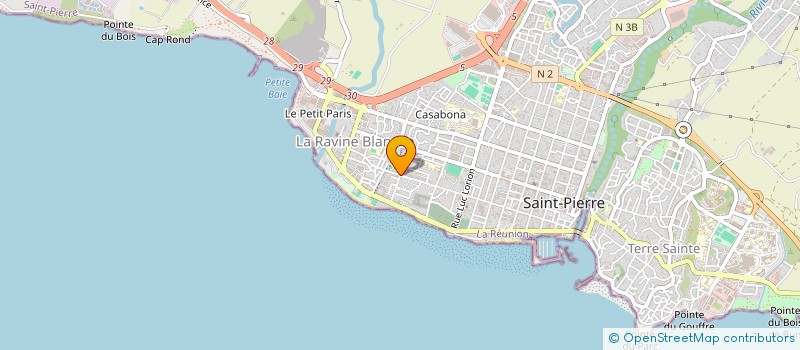 localisation de l'entreprise GSTS (TOUS SERVICES) à SAINT-PIERRE
