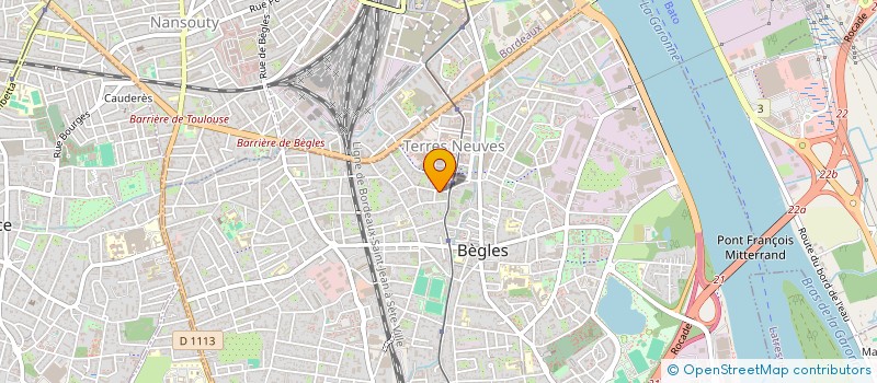 localisation de l'entreprise GSTX à BEGLES