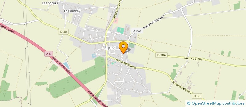 localisation de l'entreprise GSUI GROUPE DE SECOURS D'URGENCE INTERNATIONALE à EGREVILLE