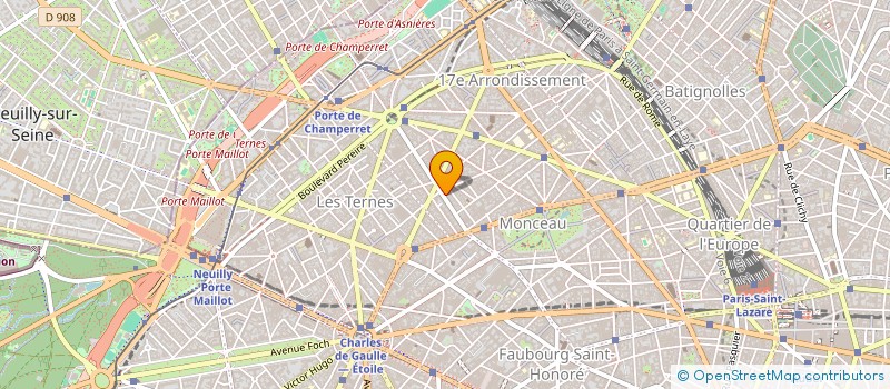 localisation de l'entreprise GSW  PARIS