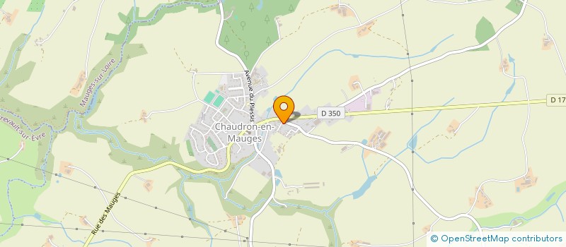 localisation de l'entreprise GT 2R MACONNERIE  MONTREVAULT-SUR-EVRE