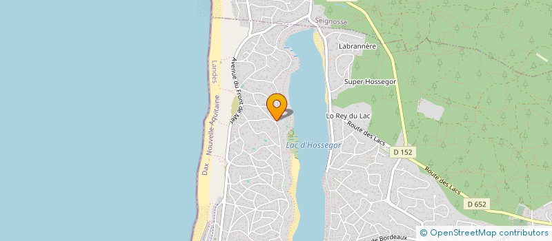 localisation de l'entreprise GT 40  SOORTS-HOSSEGOR