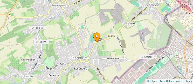 localisation de l'entreprise GT  HEGENHEIM