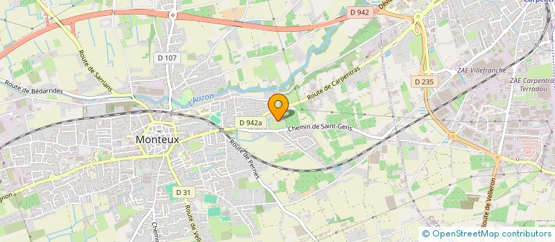 localisation de l'entreprise GT 84  MONTEUX