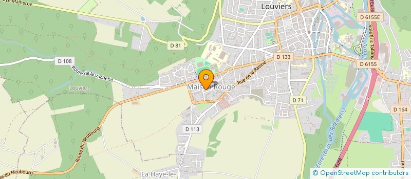 localisation de l'entreprise GT à LOUVIERS