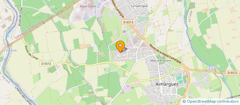 localisation de l'entreprise GT ACCESS à AIMARGUES
