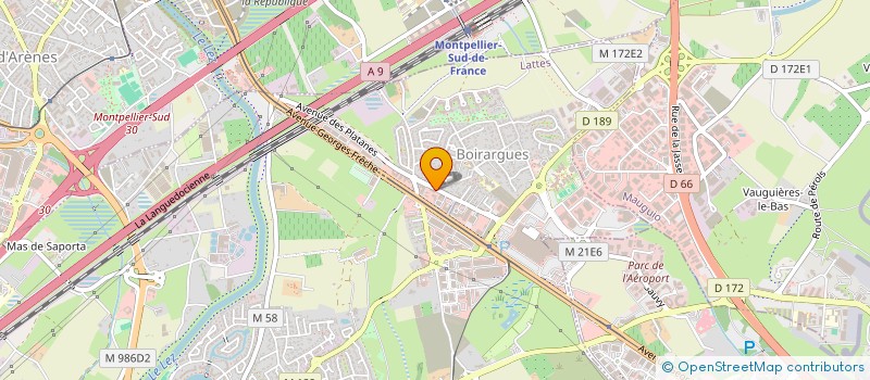 localisation de l'entreprise GT AMENAGEMENT ET RENOVATION à LATTES