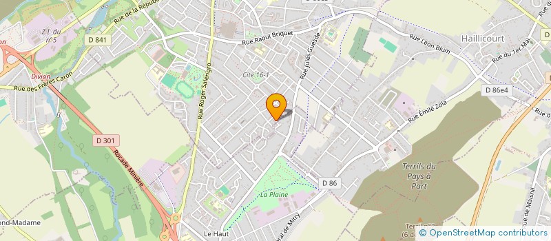 localisation de l'entreprise GT AUTO RACING  BRUAY-LA-BUISSIERE