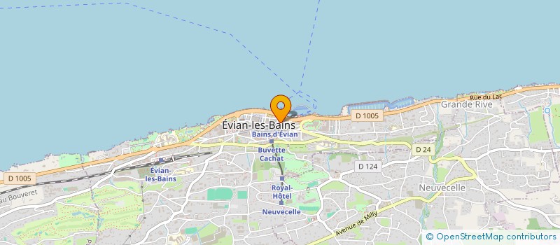 localisation de l'entreprise GT BATIMENT  EVIAN-LES-BAINS