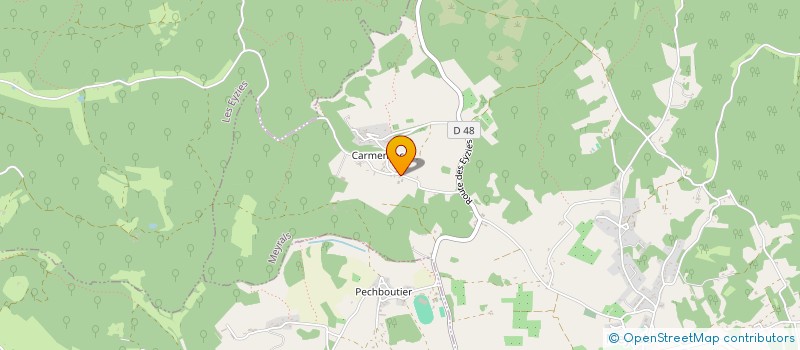 localisation de l'entreprise GT CONCEPT INOX  MEYRALS