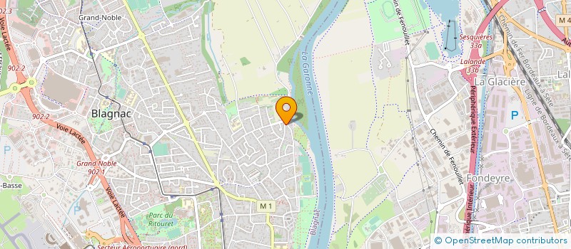 localisation de l'entreprise GT CONSEIL  BLAGNAC