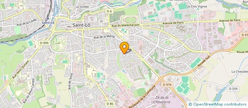 localisation de l'entreprise GT CONSEILS  SAINT-LO