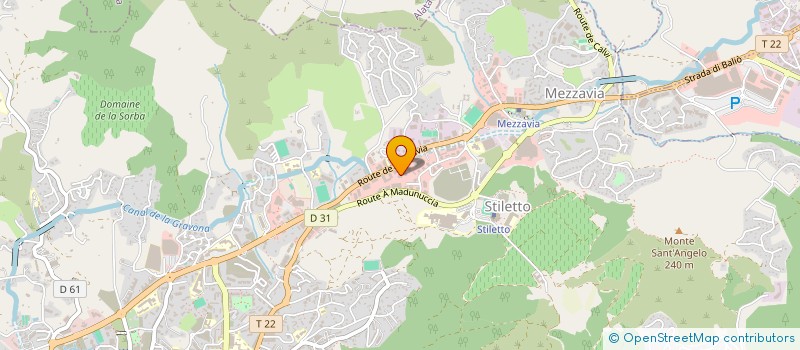 localisation de l'entreprise GT DRIVER CORSE SIMULATEUR  AJACCIO