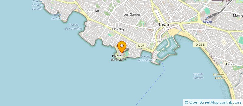 localisation de l'entreprise GT GARDEN  ROYAN