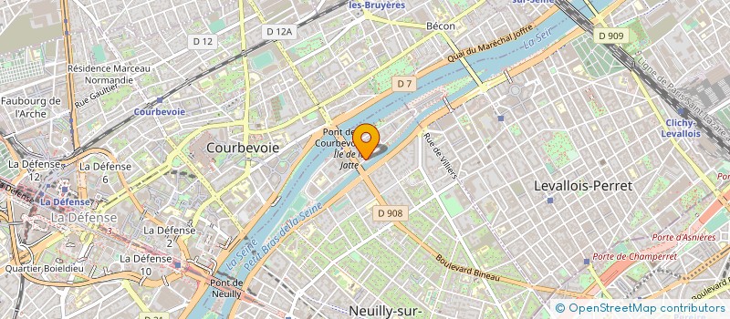 localisation de l'entreprise GT GLOBAL SERVICES à NEUILLY-SUR-SEINE