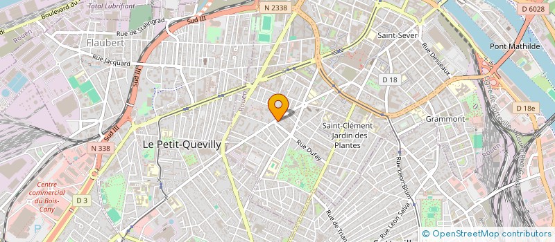 localisation de l'entreprise GT GROUP à ROUEN