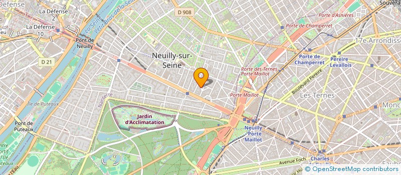 localisation de l'entreprise GT HOLDING & DEVELOPPEMENT à NEUILLY-SUR-SEINE