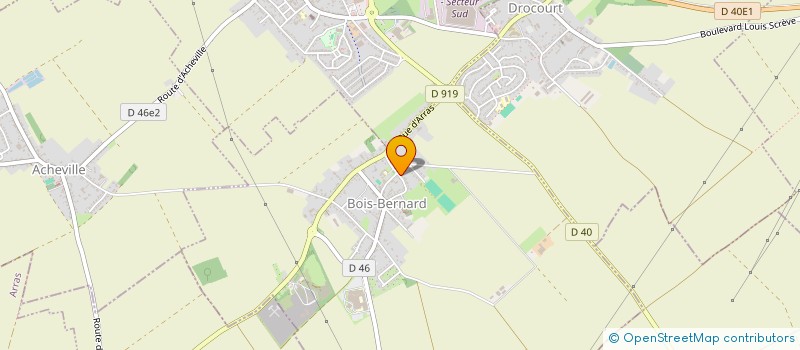 localisation de l'entreprise GT HOME DECO  BOIS-BERNARD