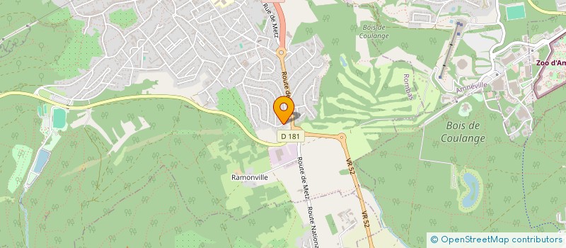 localisation de l'entreprise GT IMMO  ROMBAS