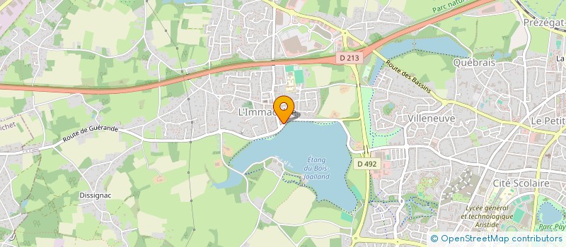 localisation de l'entreprise GT IMMO  SAINT-NAZAIRE