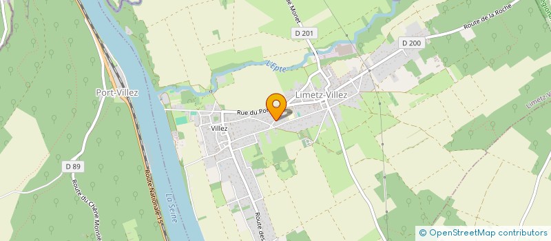 localisation de l'entreprise GT IMMO  LIMETZ-VILLEZ