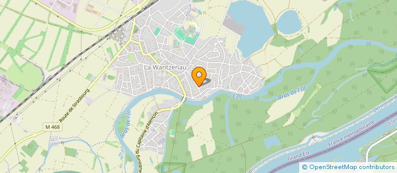 localisation de l'entreprise GT IMMOBILIER  LA WANTZENAU