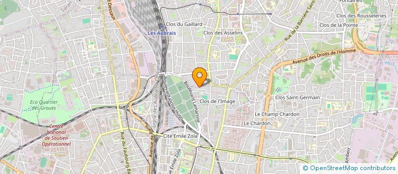 localisation de l'entreprise GT INVEST à ORLEANS