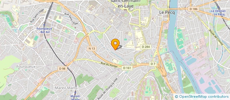 localisation de l'entreprise GT INVESTISSEMENT  SAINT-GERMAIN-EN-LAYE