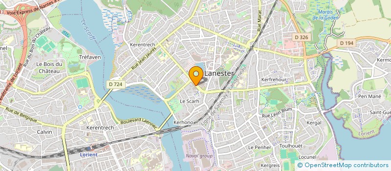 localisation de l'entreprise GT INVESTISSEMENTS  LANESTER