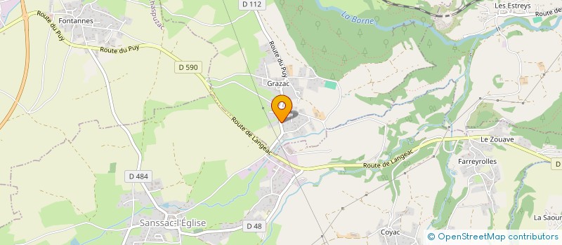 localisation de l'entreprise GT ISOL 63  CHASPUZAC