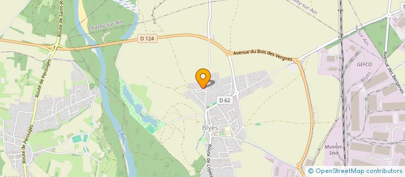 localisation de l'entreprise GT ISOLATION  BLYES