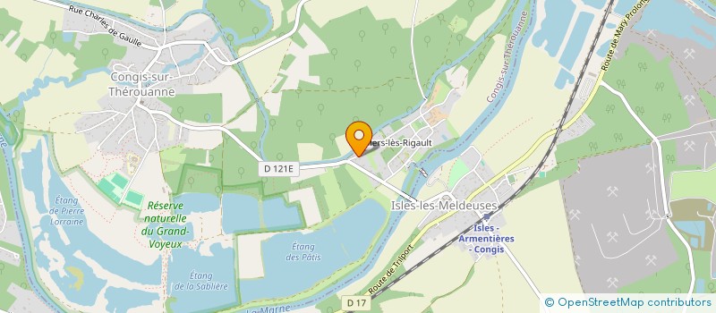 localisation de l'entreprise GT KAR LEASE  CONGIS-SUR-THEROUANNE