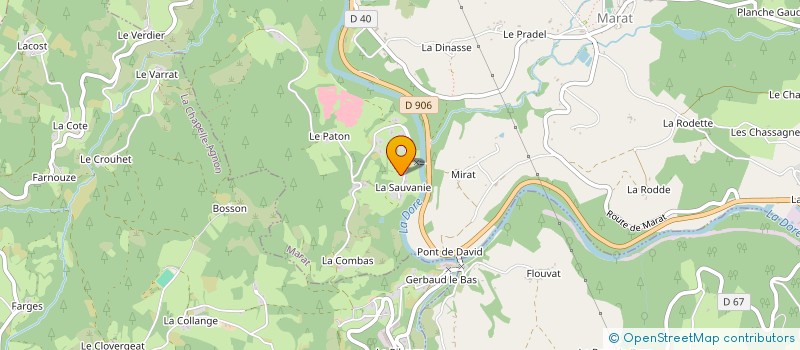 localisation de l'entreprise GT MACONNERIE  MARAT