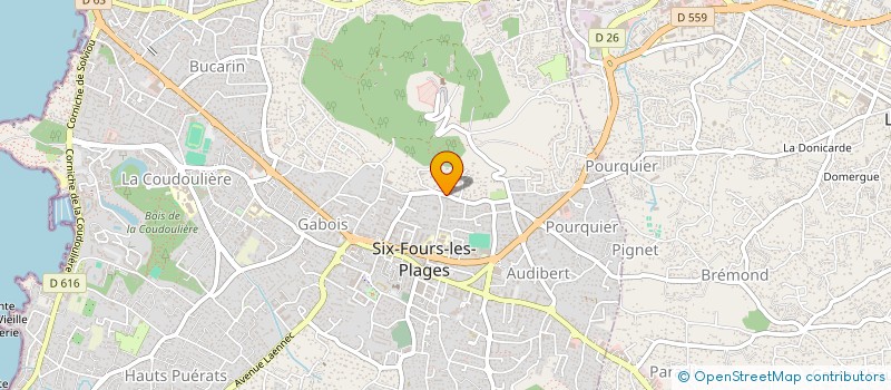 localisation de l'entreprise GT MULTI SERVICES à SIX-FOURS-LES-PLAGES