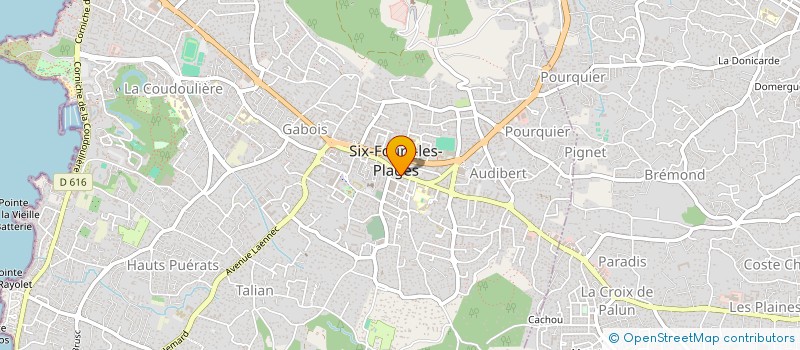 localisation de l'entreprise GT MULTI TRAVAUX à SIX-FOURS-LES-PLAGES