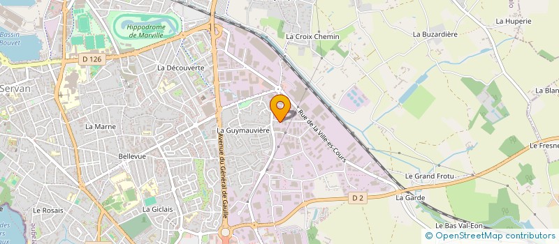 localisation de l'entreprise GT NEGOCE AUTO  LA GOUESNIERE