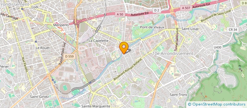 localisation de l'entreprise GT NETAUTO à MARSEILLE