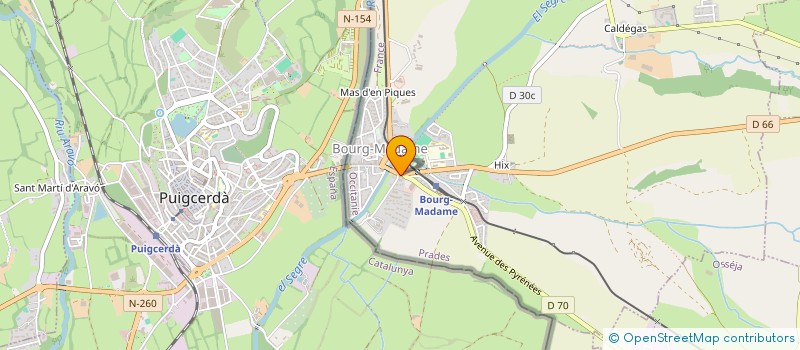 localisation de l'entreprise GT ONE  BOURG-MADAME